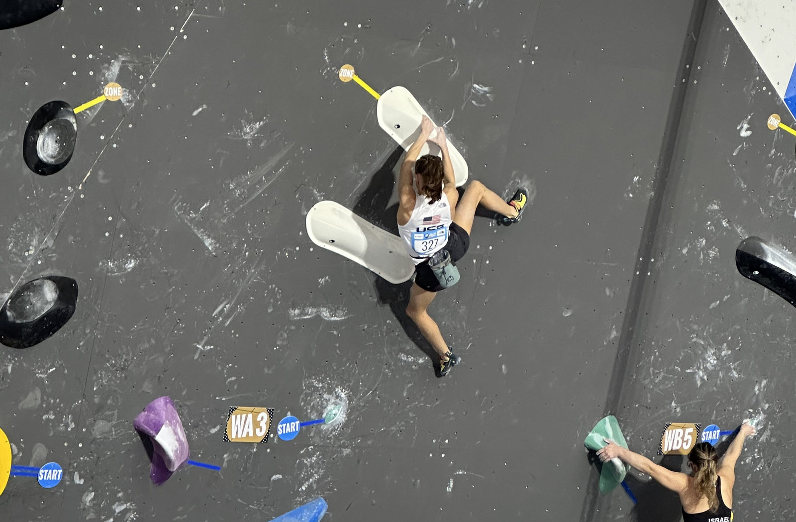 Competition Tips from Annie Sanders, Seoul World Cup Bouldering Gold Medalist!