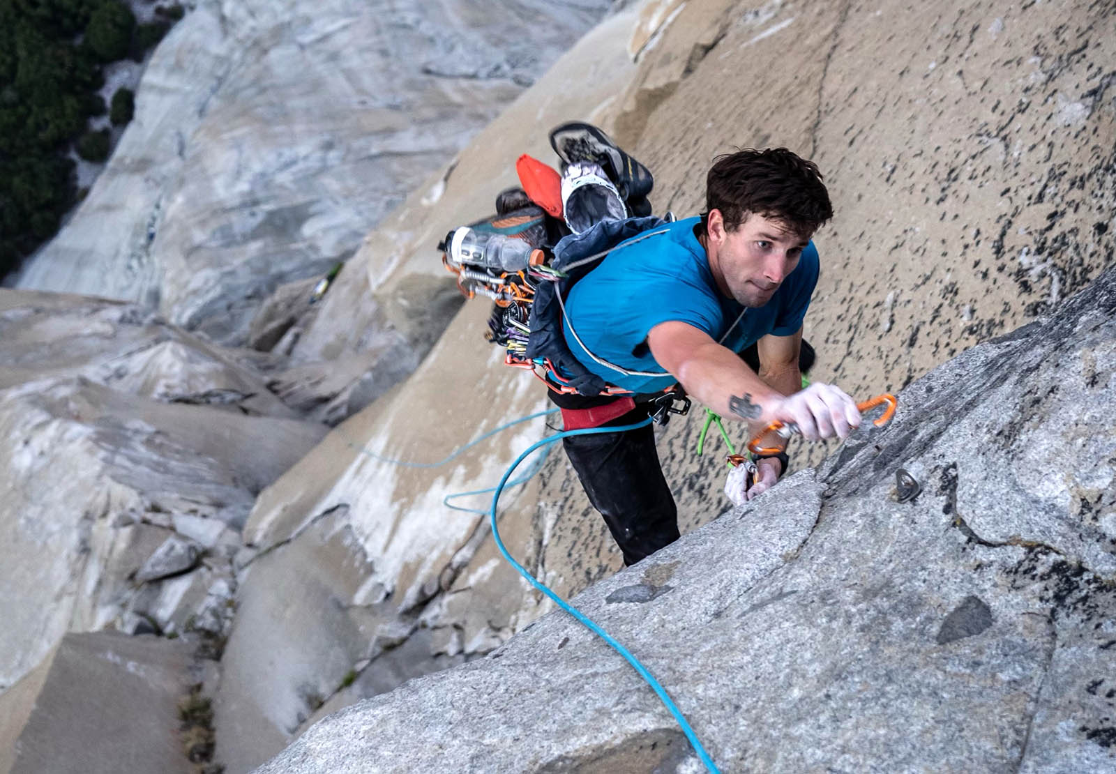 PhysiVāntage Pro Jordan Cannon Climbs Yosemite "Triple Crown" (3 Big Walls in a Day!)