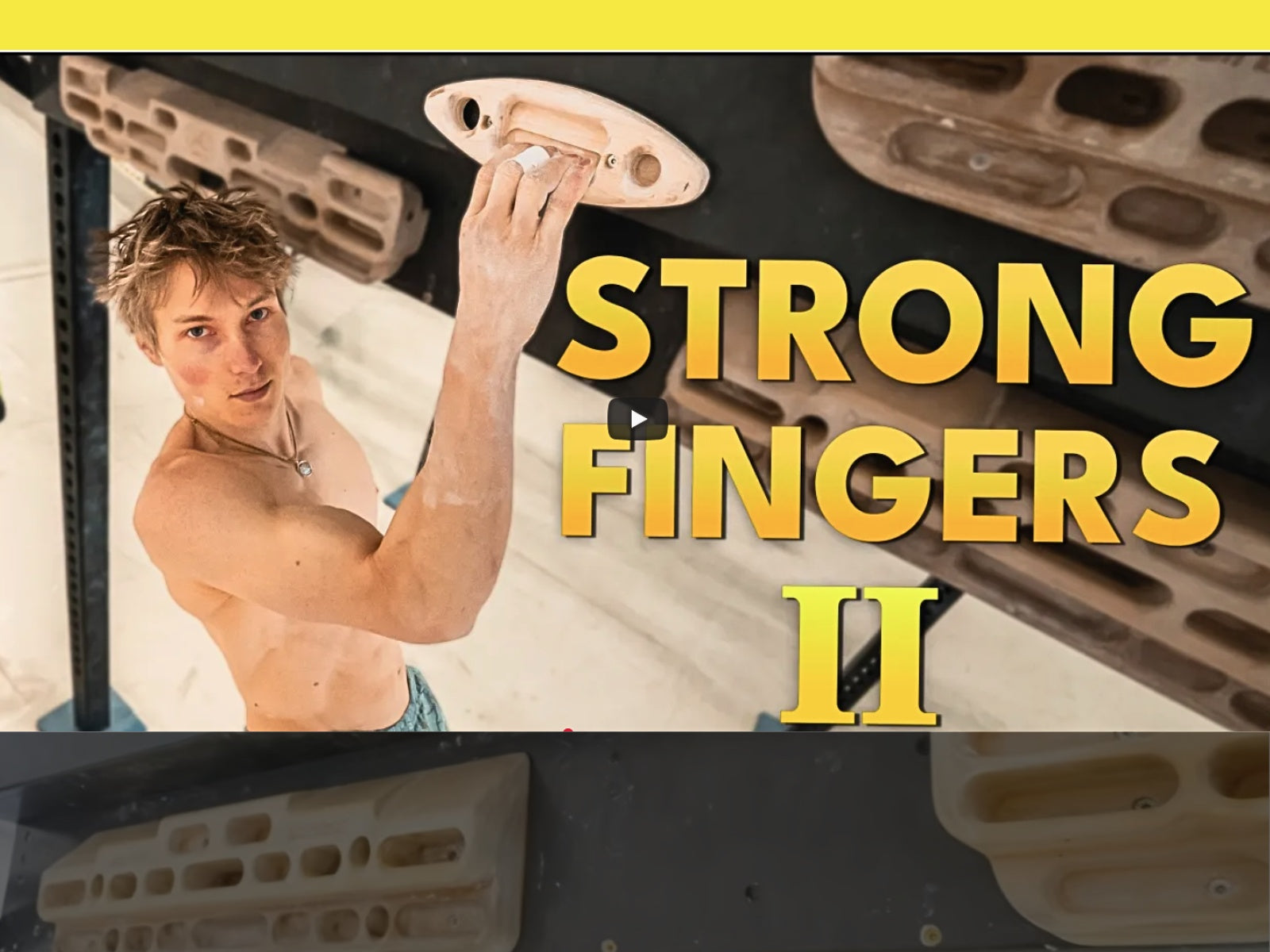 Alex Megos' Favorite Hangboard Workout for Finger Power-Endurance