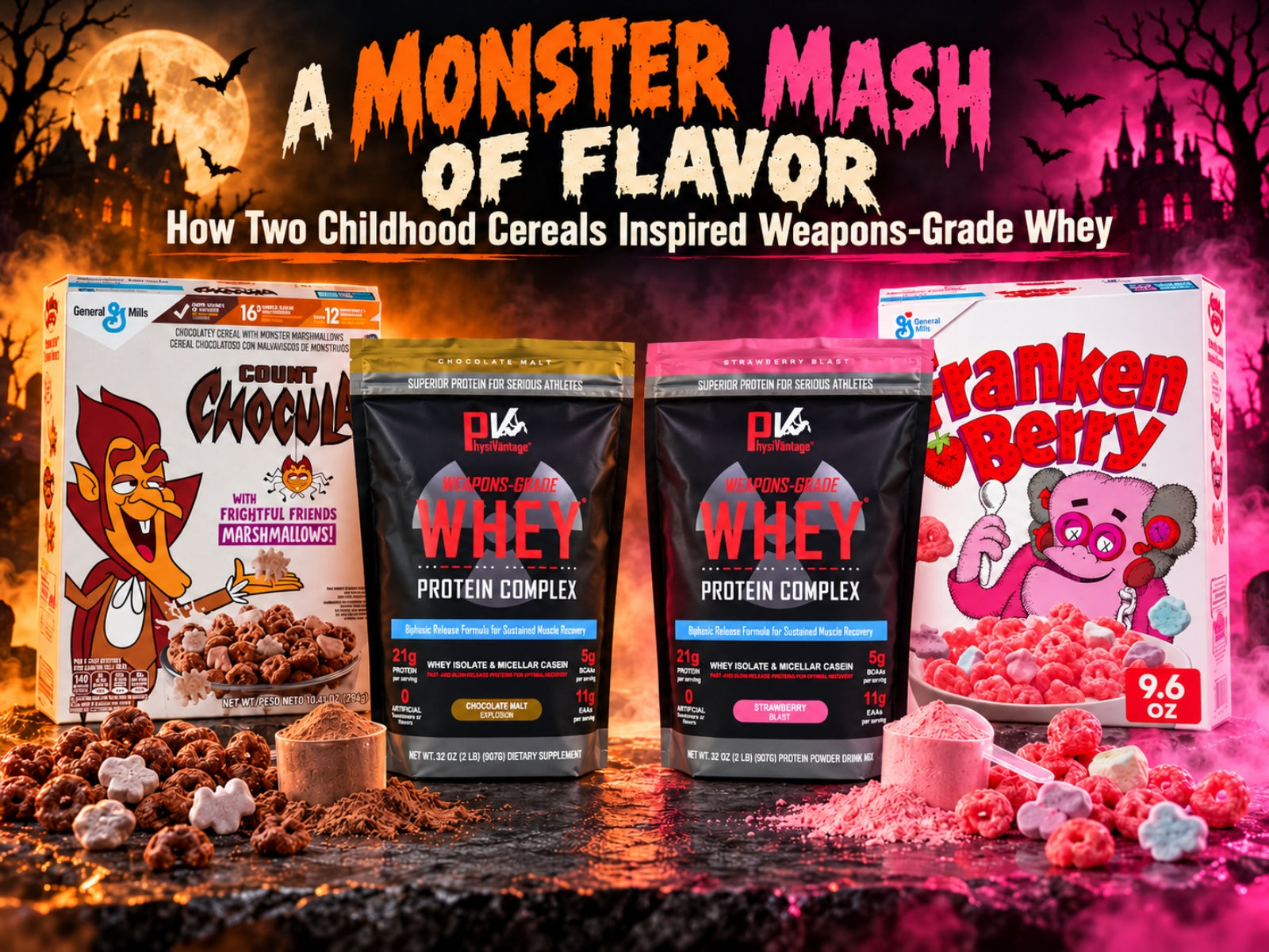 From Count Chocula to Weapons-Grade Whey: A Sweet Halloween-Inspired Story!
