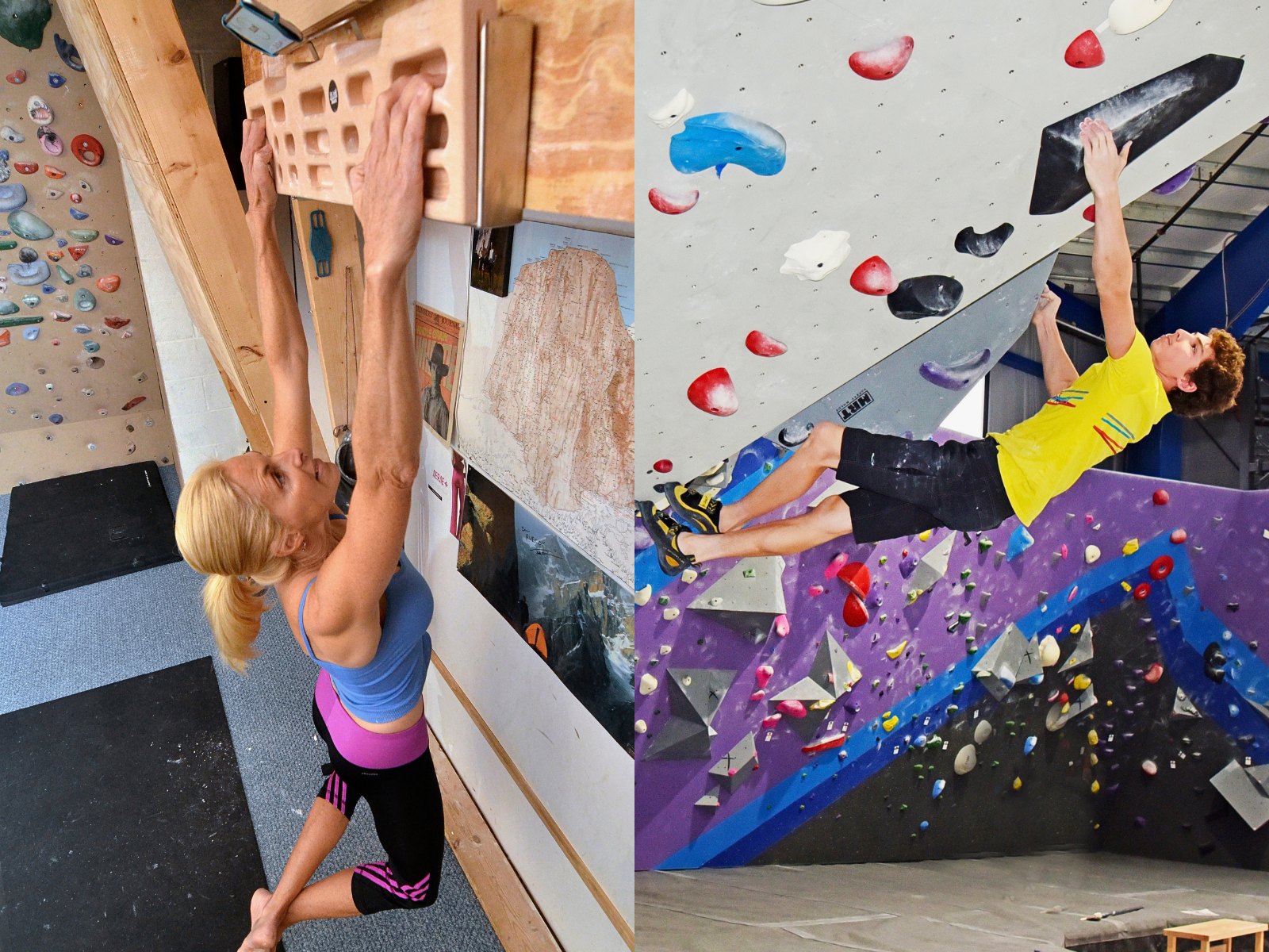 hanging and climbing as antidote to back pain