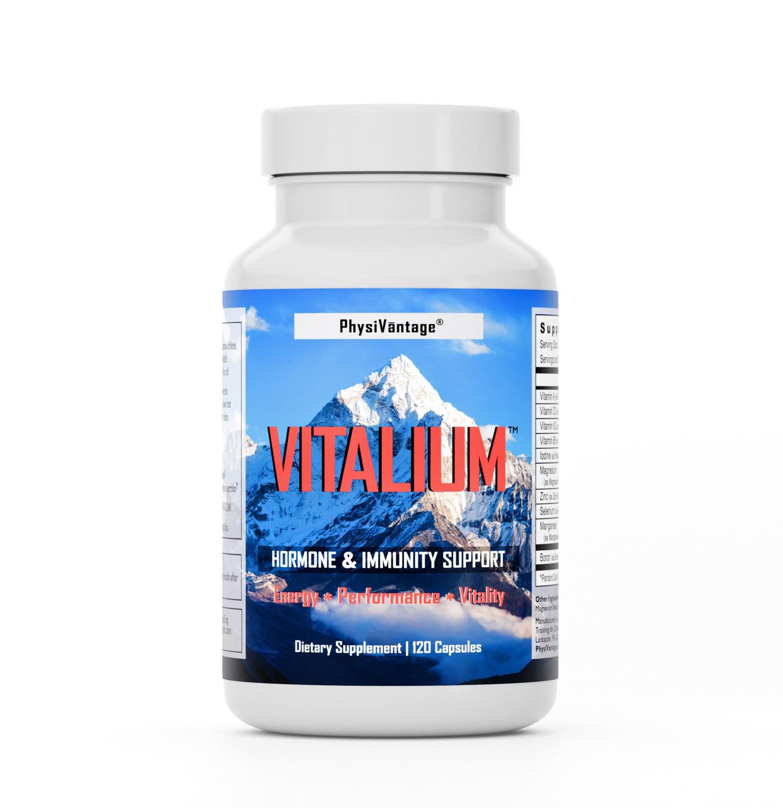 VITALIUM™ Daily Supplement (Hormone, Metabolism, and Immunity Support)