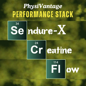 The Performance Triple Stack - Sendure-X, Creatine, FLOW