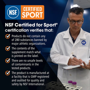 SENDURE-X® - Pre-Workout & Peak Performance (Boost Power-Endurance & Stamina) - NSF Sport Certified!