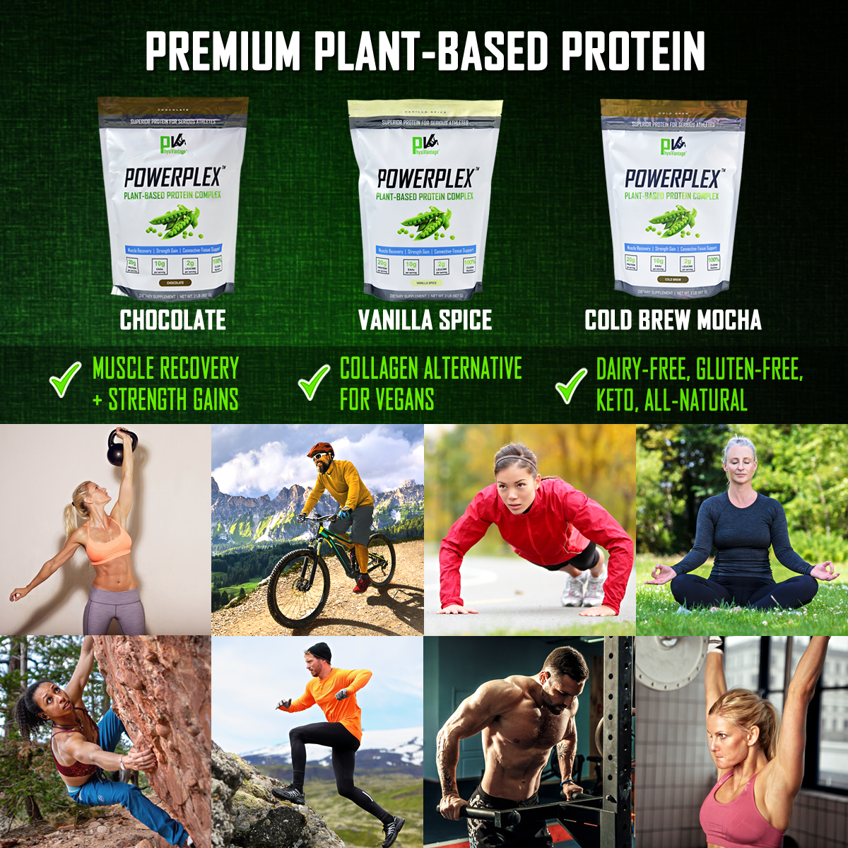 POWERPLEX™ Plant-Based Protein and Collagen Alternative (2 lbs