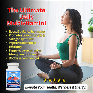 VITALIUM™ Daily Supplement (Hormone, Metabolism, and Immunity Support)