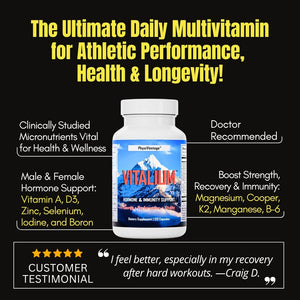 VITALIUM™ Daily Supplement (Hormone, Metabolism, and Immunity Support)
