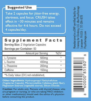 Crush pre-workout for climbers