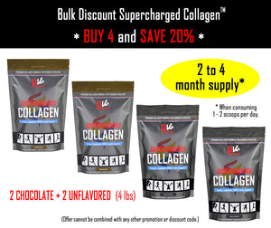 Supercharged Collagen® Bulk Discount  (Connective Tissue & Joint Support)