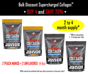 Supercharged Collagen® Bulk Discount  (Connective Tissue & Joint Support)