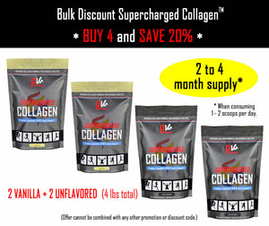 Supercharged Collagen® Bulk Discount  (Connective Tissue & Joint Support)
