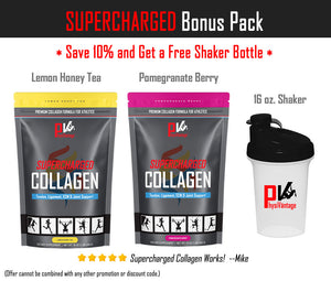 Supercharged Collagen® Bonus Pack with Free Shaker Cup