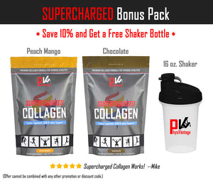 Supercharged Collagen® Bonus Pack with Free Shaker Cup