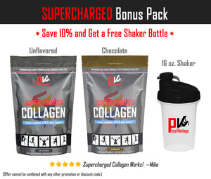 Supercharged Collagen® Bonus Pack with Free Shaker Cup