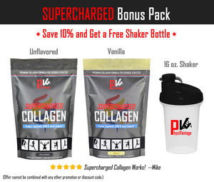 Supercharged Collagen® Bonus Pack with Free Shaker Cup