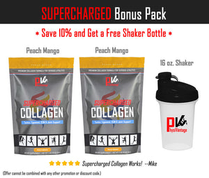 Supercharged Collagen® Bonus Pack with Free Shaker Cup