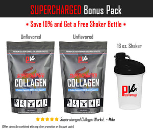 Supercharged Collagen® Bonus Pack with Free Shaker Cup