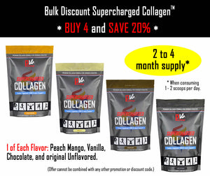 Supercharged Collagen® Bulk Discount  (Connective Tissue & Joint Support)