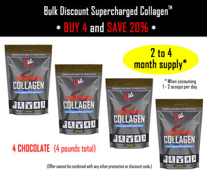 Supercharged Collagen® Bulk Discount  (Connective Tissue & Joint Support)