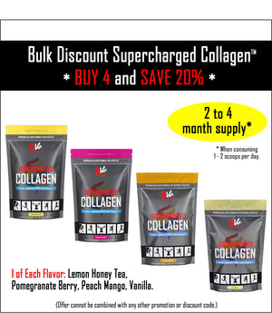 Supercharged Collagen® Bulk Discount  (Connective Tissue & Joint Support)