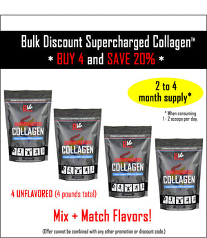 Supercharged Collagen® Bulk Discount  (Connective Tissue & Joint Support)