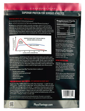 Weapons-Grade Whey® Protein Complex for Strength Gains and Recovery (2 lbs)